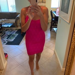 Pink Eyelet Lilly Pulitzer dress